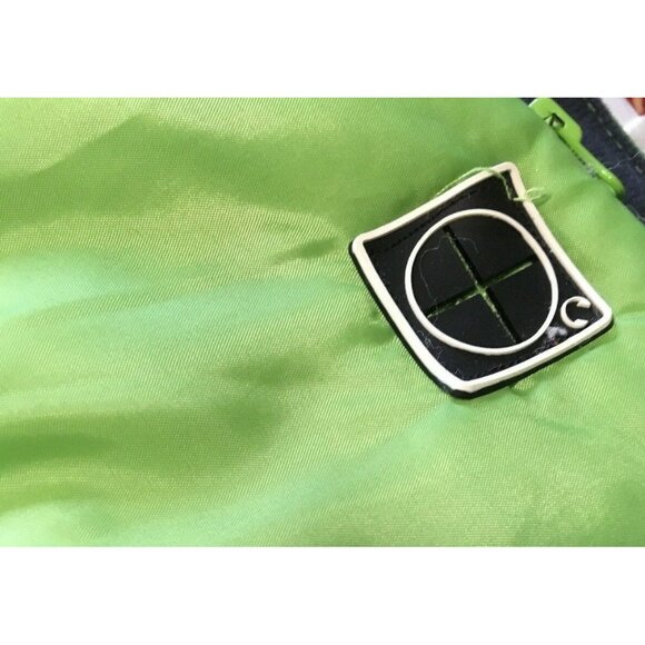 Athletic Works Women Ski Jacket White Green Size L Removable Hood Zip Up - Picture 11 of 12